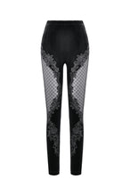 Load image into Gallery viewer, Gothic Velvet Mesh Patchwork Pants PW152