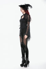 Load image into Gallery viewer, Gothic Velvet Mesh Patchwork Pants PW152