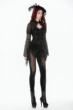 Load image into Gallery viewer, Gothic Velvet Mesh Patchwork Pants PW152