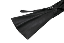 Load image into Gallery viewer, Dark Rift - Gothic Punk Mesh Patchwork Cutout Buckle Flare Pants PW154