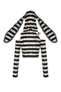 Prison Bunny Striped Crop Top TW558