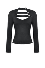 Load image into Gallery viewer, Minimalist Punk Versatile Top TW562