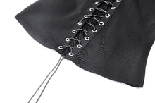 Load image into Gallery viewer, Punk black rebellious rock top. TW580
