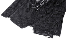 Load image into Gallery viewer, Black Distressed Graphic Tank Top TW582