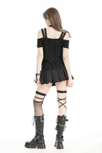 Load image into Gallery viewer, Punk metal shabby T-shirt TW588