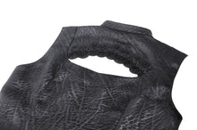 Load image into Gallery viewer, Gothic black lace trim tie-up sexy top TW601