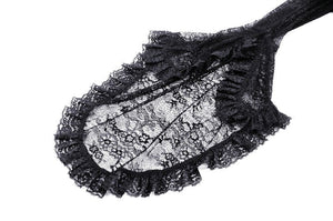 Gothic Romantic Lace Flare Sleeve Top TW623