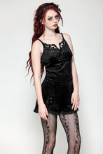 Load image into Gallery viewer, Dark Embossed Velvet Camisole TW628