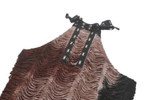 Load image into Gallery viewer, Rebellious Distressed Tie-Dye Punk Top TW636