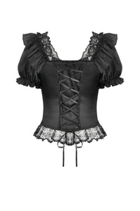Romantic Rococo Lace Ruffle Top TW649