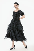 Load image into Gallery viewer, Romantic Rococo Lace Ruffle Top TW649