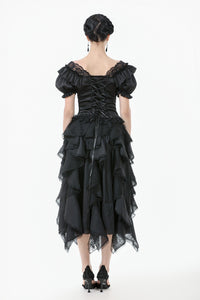 Romantic Rococo Lace Ruffle Top TW649