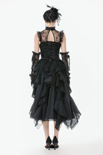 Load image into Gallery viewer, Baroque Lace Panel Top with Tassel Hem TW650