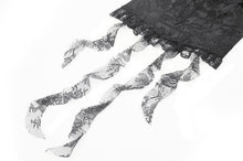 Load image into Gallery viewer, Baroque Lace Panel Top with Tassel Hem TW650