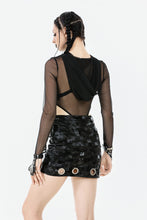 Load image into Gallery viewer, Phantom Grasp Fingerlock Bodysuit TW654BK