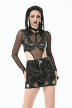 Load image into Gallery viewer, Metal Studded Punk Corset Bra with Adjustable Clasps TW655