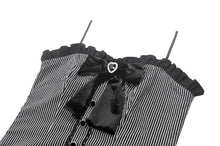 Load image into Gallery viewer, Twilight Bloom Stripe Bowknot Top TW658