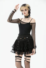 Load image into Gallery viewer, Punk Versatile Mesh Top TW671