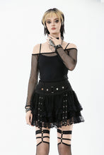 Load image into Gallery viewer, Punk Versatile Mesh Top TW671