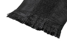 Load image into Gallery viewer, Black Lace Court Lace-Up Camisole TW672