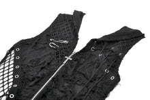 Load image into Gallery viewer, Rebel Punk Asymmetric Hooded Top TW675