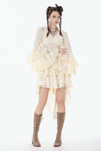 Load image into Gallery viewer, Steampunk Lace Flare-Sleeve Top TW684