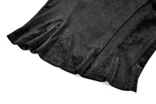 Load image into Gallery viewer, Gothic Velvet Lace High-Neck Top TW685