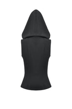 Load image into Gallery viewer, Dark Rebel Shadow Gothic Punk Hooded Vest TW688