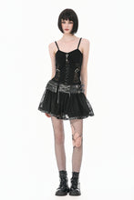 Load image into Gallery viewer, Key to Night - Gothic Punk Cami Top with Key Pendant TW692