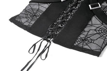 Load image into Gallery viewer, Key to Night - Gothic Punk Cami Top with Key Pendant TW692