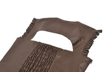 Load image into Gallery viewer, Steampunk Matte Leather Patchwork Lace Buckled Slim Cami Top TW704
