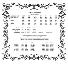 Load image into Gallery viewer, Gothic Court-Style Top with Damask Jacquard, Lace Trim, 3D Roses and Cinched Waist TW711