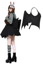 Load image into Gallery viewer, Dark back super batwing vest VW022