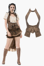 Load image into Gallery viewer, Steampunk Utility Vest with Cargo Pockets VW023