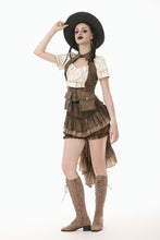 Load image into Gallery viewer, Steampunk Utility Vest with Cargo Pockets VW023