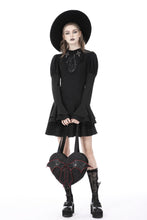 Load image into Gallery viewer, Gothic bat wing hearted handbag ABG005
