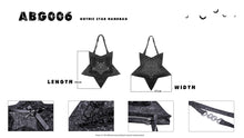 Load image into Gallery viewer, Gothic star handbag ABG006
