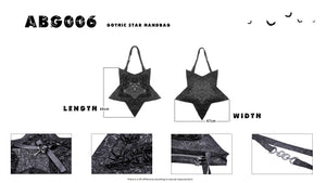 Gothic star handbag ABG006