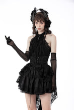 Load image into Gallery viewer, Gothic shredded spider neck tie ACK137