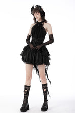 Load image into Gallery viewer, Gothic shredded spider neck tie ACK137
