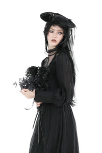 Gothic lady veil hat ACP001