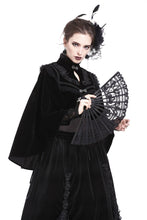 Load image into Gallery viewer, Gothic Black lace fan AFN003 - Gothlolibeauty