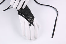 Load image into Gallery viewer, Gothic lace oversleeve with ribbon rope AGL002 - Gothlolibeauty