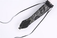 Load image into Gallery viewer, Gothic lace oversleeve with ribbon rope AGL002 - Gothlolibeauty
