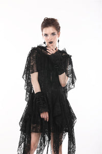 Gothic lacey short gloves AGL004 - Gothlolibeauty