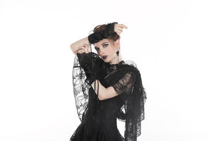 Gothic lacey short gloves AGL004 - Gothlolibeauty