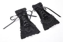 Load image into Gallery viewer, Gothic lacey short gloves AGL004 - Gothlolibeauty