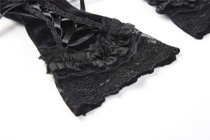 Gothic lacey short gloves AGL004 - Gothlolibeauty