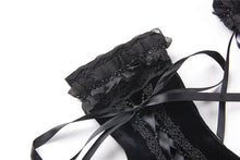 Load image into Gallery viewer, Gothic lacey short gloves AGL004 - Gothlolibeauty