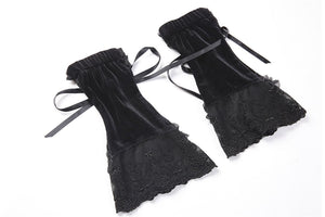 Gothic lacey short gloves AGL004 - Gothlolibeauty